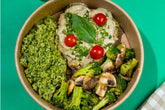 Tuscan Chicken With Spinach Rice